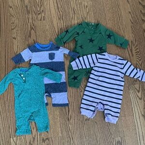 Lot of Primary rompers, 0-3m